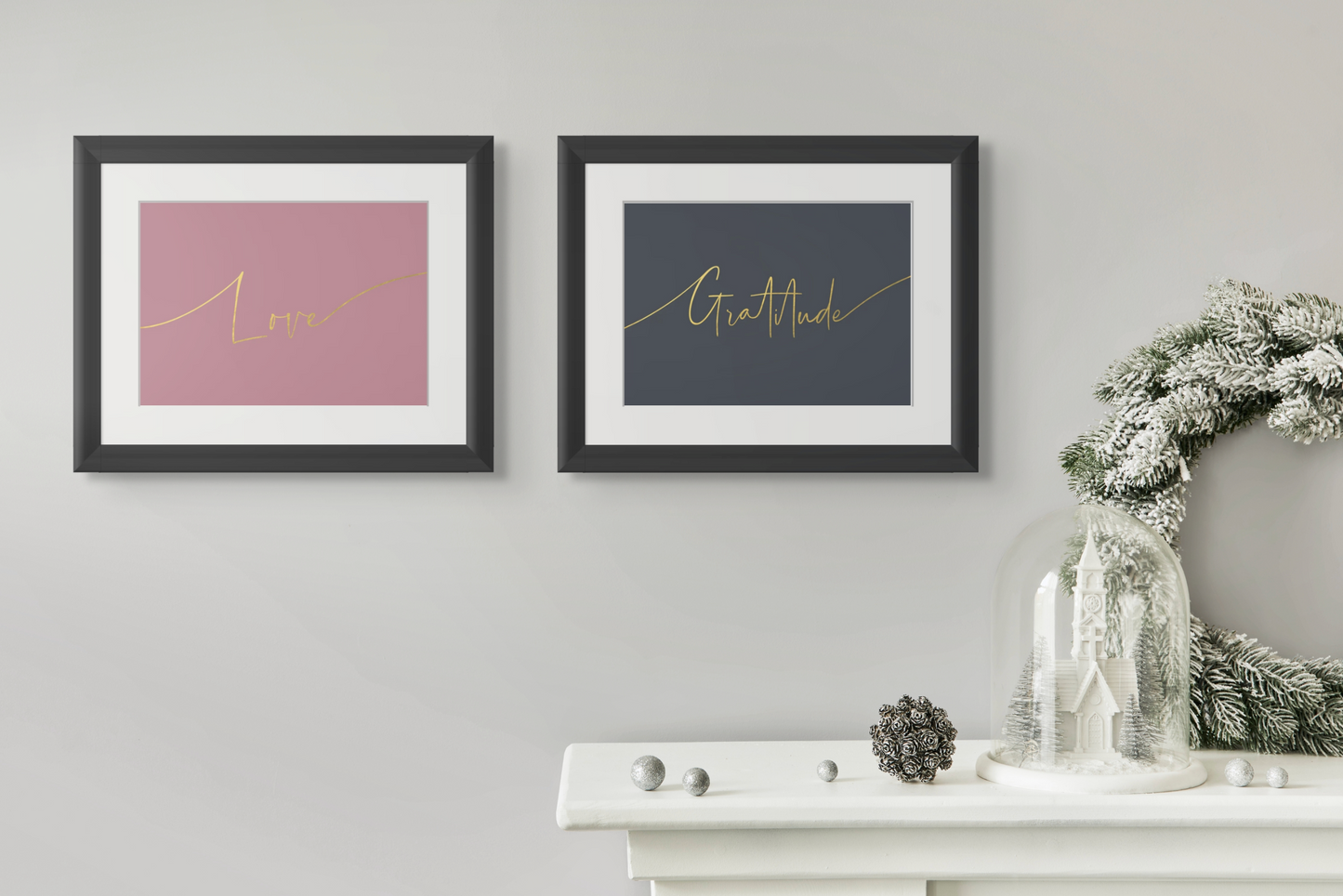 Gratitude Yoga Print