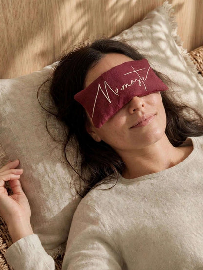 Namaste Embroidered Lavender Eye Pillow