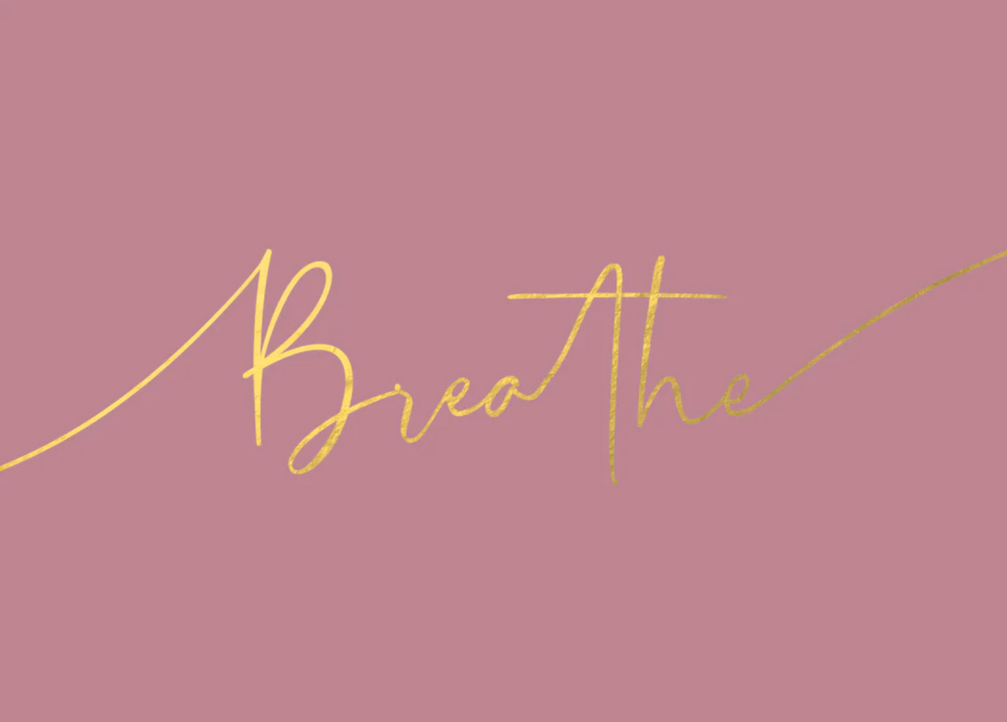 Breathe Yoga Print