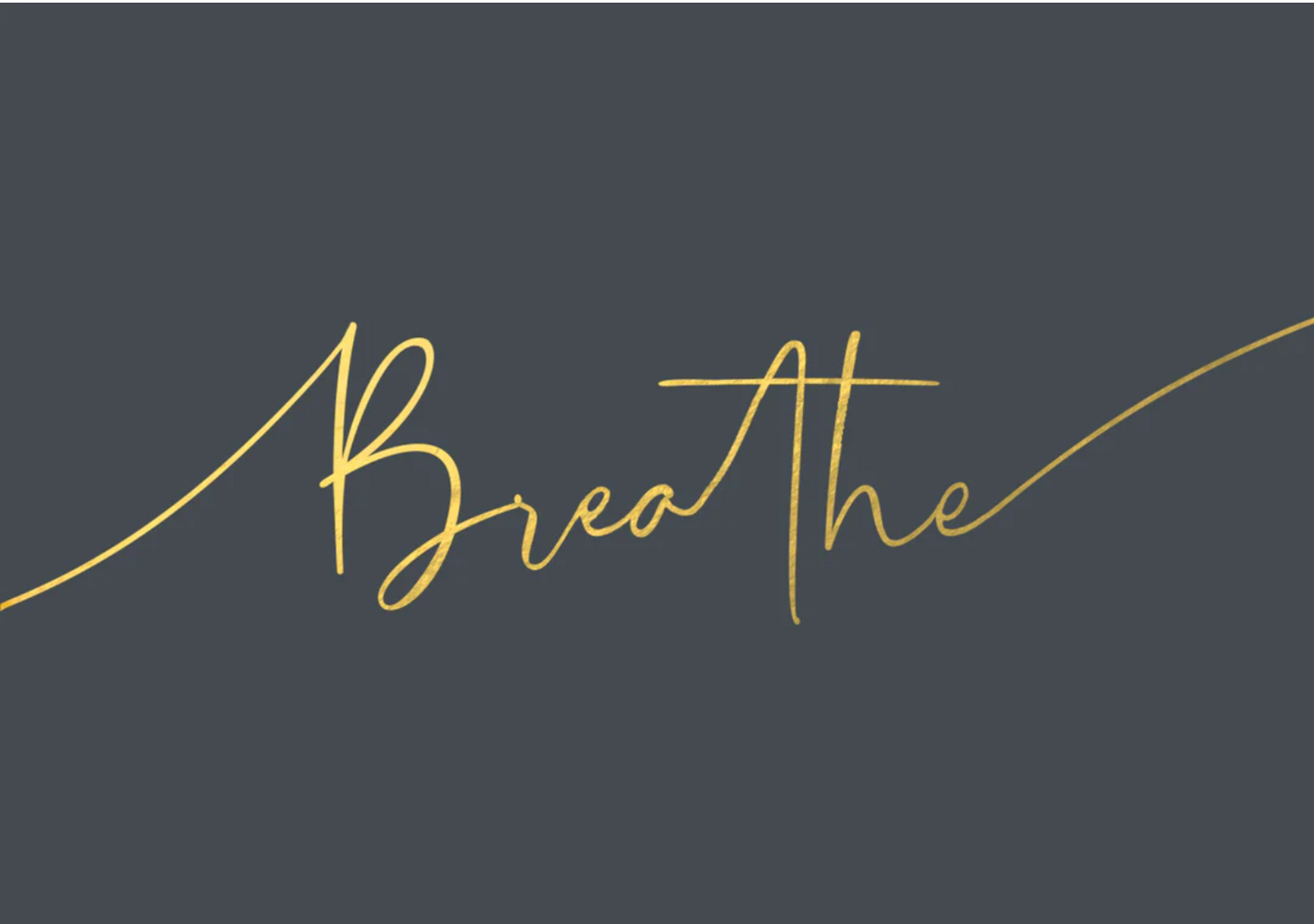 Breathe Yoga Print