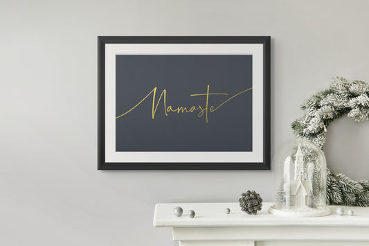 Namaste Yoga Print